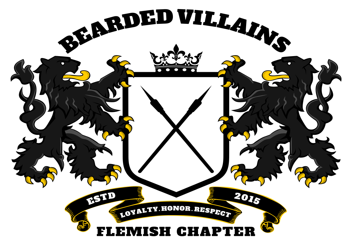 Bearded Villains Flemish Chapter logo